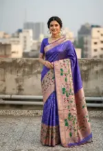 Vt 6087 T Pure Soft Kanchivram Paithani Silk Saree Collection