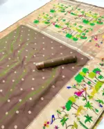 Vt 6087 T Pure Soft Kanchivram Paithani Silk Saree Collection - Image 12