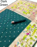 Vt 6087 T Pure Soft Kanchivram Paithani Silk Saree Collection - Image 16