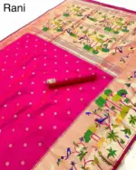 Vt 6087 T Pure Soft Kanchivram Paithani Silk Saree Collection - Image 19