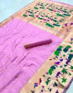 Vt 6087 T Pure Soft Kanchivram Paithani Silk Saree Collection - Image 2