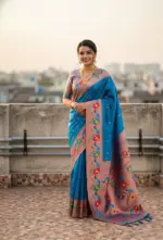 Vt 6088 T Soft Paithani Silk Traditional Wear Saree - Image 5