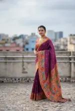 Vt 6088 T Soft Paithani Silk Traditional Wear Saree - Image 9
