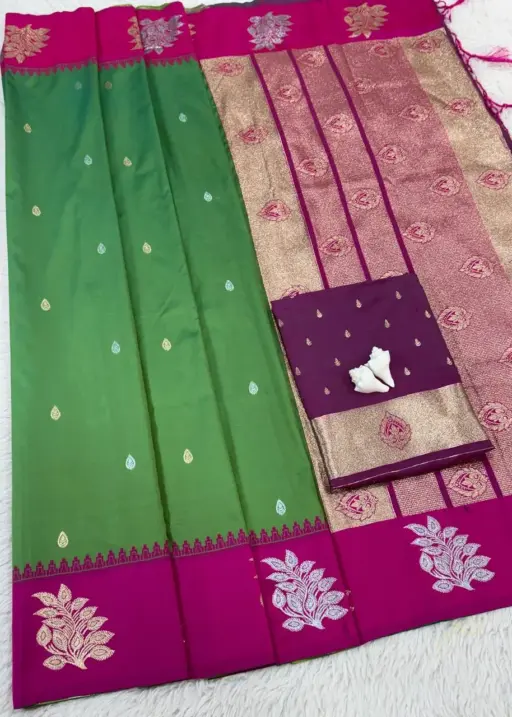 WMS Vol 142 Soft Silk Zari Waving Occasion