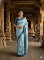 WMS Vol 143 Georgette Bandhej Border Wholesale