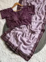 WMS Vol 143 Georgette Bandhej Border Wholesale - Image 5