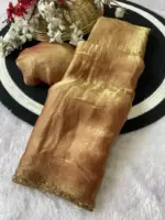 Aab Apsara Chiffon with Beads Handwork Fancy Saree Collection - Image 13