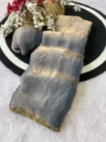 Aab Apsara Chiffon with Beads Handwork Fancy Saree Collection - Image 2