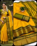 Aab Khan Football Kanchivaram Silk with Zari Pattern Saree Collection - Image 11