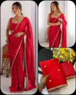 Aab Ranglila Rangoli Silk with Embroidered Fancy Saree Collection