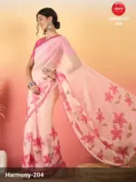 Apple Harmony Vol 2 Organza Printed Designer Saree - Image 3