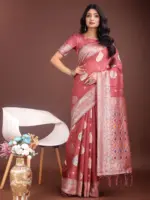 Ast Bulbul Cotton Silk with Tassels Work Saree Collection - Image 5