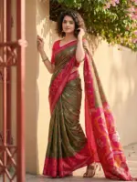 Ast Navya Silk Vol 1 Soft Silk Pochampally Festival Wear Saree Collection - Image 7