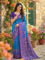 Ast Navya Silk Vol 2 Soft Silk Pochampally Festive Wear Saree Collection - Image 5