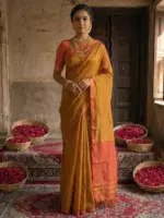 Ast Varnda Cotton Festival Saree Collection with Latkan - Image 3
