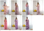 Bt 3148 Georgette Printed Casual Wear Saree Collection - Image 16