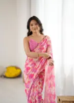 Bt 3148 Georgette Printed Casual Wear Saree Collection - Image 8