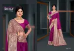 Bunawat Nilima Vol 3 Sangam Printed Silk Woven Work Sarees - Image 2