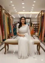 Ds 745 Soft Net with Sequence and Beads Work Embroidered Designer Saree Collection - Image 6