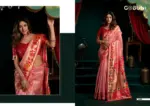 Gobuni Seerat Tissue Paithani with Lotus Zari Border Saree Collection - Image 14