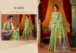 Gobuni Shruti Vol 2 Modal Katha Work with Mina Saree Collection - Image 5