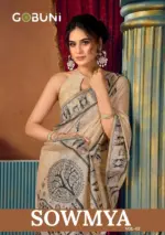 Gobuni Sowmya Vol 2 Modal Worli Work Festival Wear Saree Collection