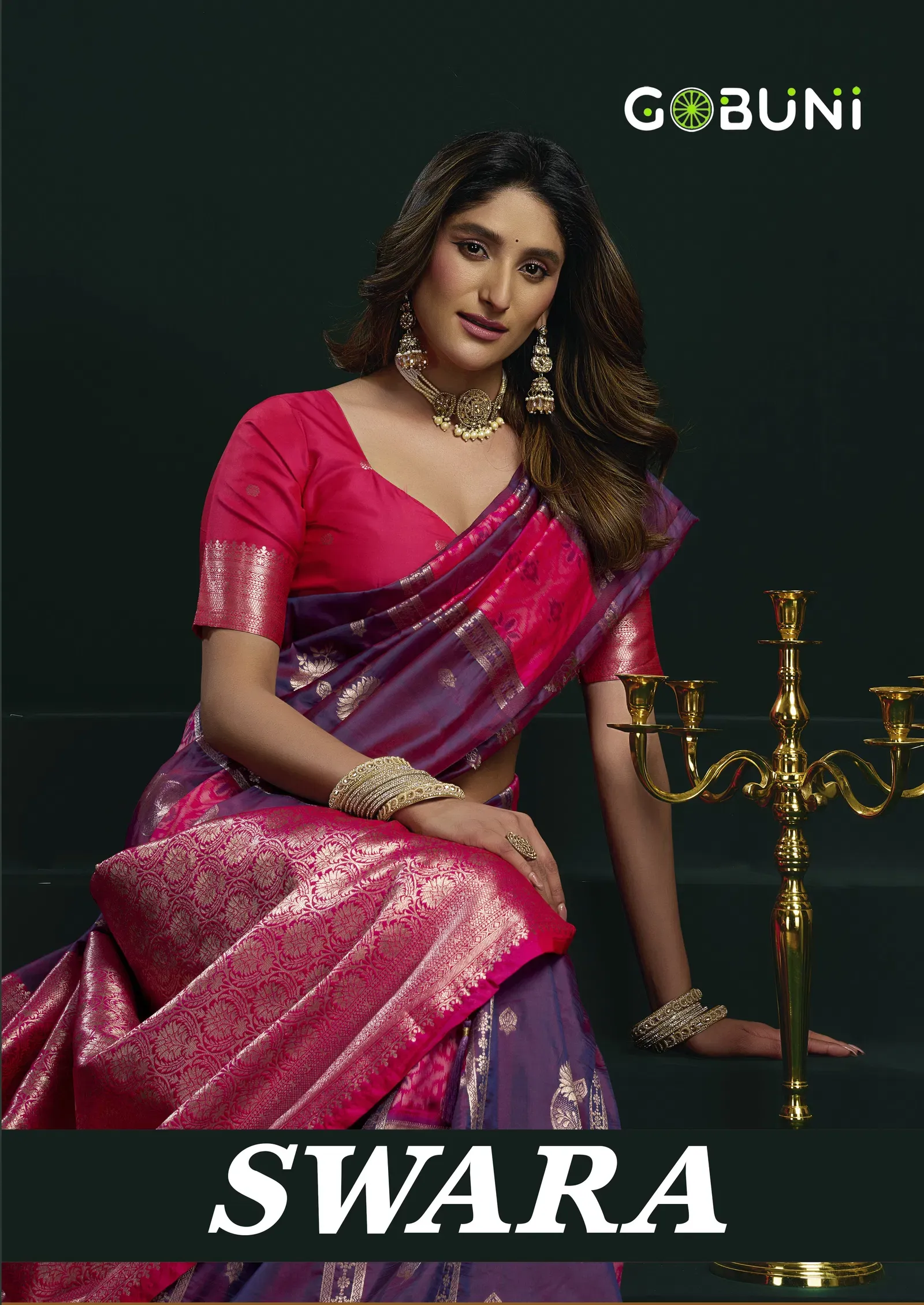 Gobuni Swara Silk Traditional Wear Saree Collection Gobuni Swara Silk Traditional Wear Saree Collection - Image 1