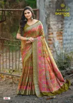 Kashvi Dastoor Vol 5 Viscose Casual Wear Saree Collection - Image 5