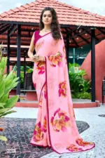 Kashvi Yuvan Vol 13 Georgette Casual Wear Saree Collection - Image 10