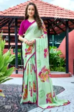 Kashvi Yuvan Vol 13 Georgette Casual Wear Saree Collection - Image 4
