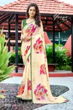 Kashvi Yuvan Vol 13 Georgette Casual Wear Saree Collection - Image 9