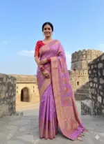 Kc 209 Soft Flowing Pure Dola Silk Saree Collection - Image 3