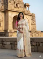 Kc 209 Soft Flowing Pure Dola Silk Saree Collection - Image 4