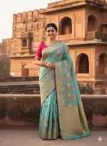 Kc 209 Soft Flowing Pure Dola Silk Saree Collection - Image 5