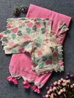 Khadi Vol 7 Cotton Casual Wear Saree with Work Blouse Collection - Image 13