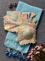 Khadi Vol 7 Cotton Casual Wear Saree with Work Blouse Collection - Image 8