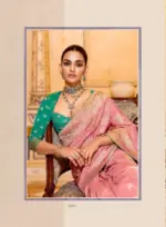Kimora Rajmahal Banarasi Silk Border Work Festival Wear Saree Collection - Image 20