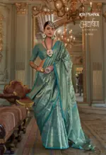 Kreshva Aakarshan Tissue Silk with Traditional Wear Saree Collection - Image 5