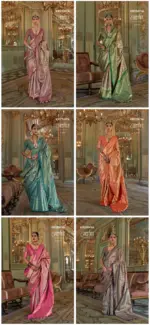 Kreshva Aakarshan Tissue Silk with Traditional Wear Saree Collection - Image 6
