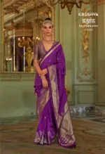 Kreshva Brahmaand Silk Festival Wear Saree Collection - Image 2