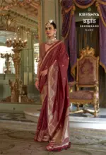 Kreshva Brahmaand Silk Festival Wear Saree Collection - Image 3