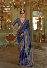 Kreshva Brahmaand Silk Festival Wear Saree Collection - Image 7