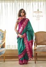 Kreshva Kalatmak Silk with Traditional Wear Saree Collection - Image 3