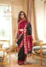 Kreshva Kalatmak Silk with Traditional Wear Saree Collection - Image 4