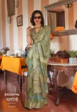 Kreshva Mahadevi Georgette with Work Designer Saree Collection - Image 4