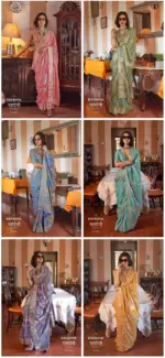 Kreshva Mahadevi Georgette with Work Designer Saree Collection - Image 6