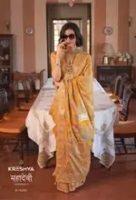 Kreshva Mahadevi Georgette with Work Designer Saree Collection - Image 7