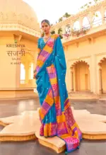 Kreshva Sajni Silk with Printed Traditional Wear Saree Collection - Image 2