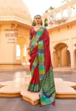 Kreshva Sajni Silk with Printed Traditional Wear Saree Collection - Image 5