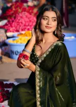 Lt Aurika Vol 5 Malai Silk with Embroidery Work Saree Collection - Image 9